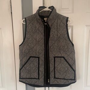 J. Crew printed vest size M